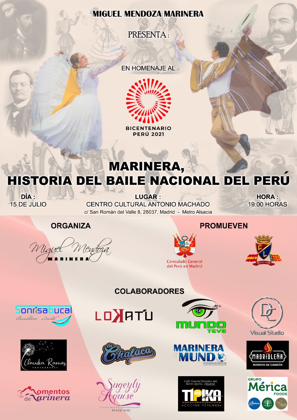 Espectáculo por el Bicentenario del Perú
