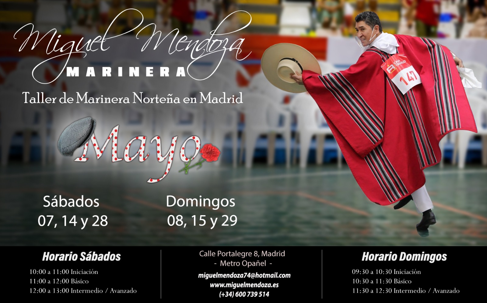 Grupal de Marinera Norteña Mayo 2022 (Madrid)